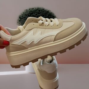 Sneakersy beż - obrazek 7